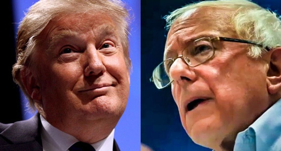 'Trump's lies and racism never end': Bernie Sanders hits back at president's attacks on Baltimore