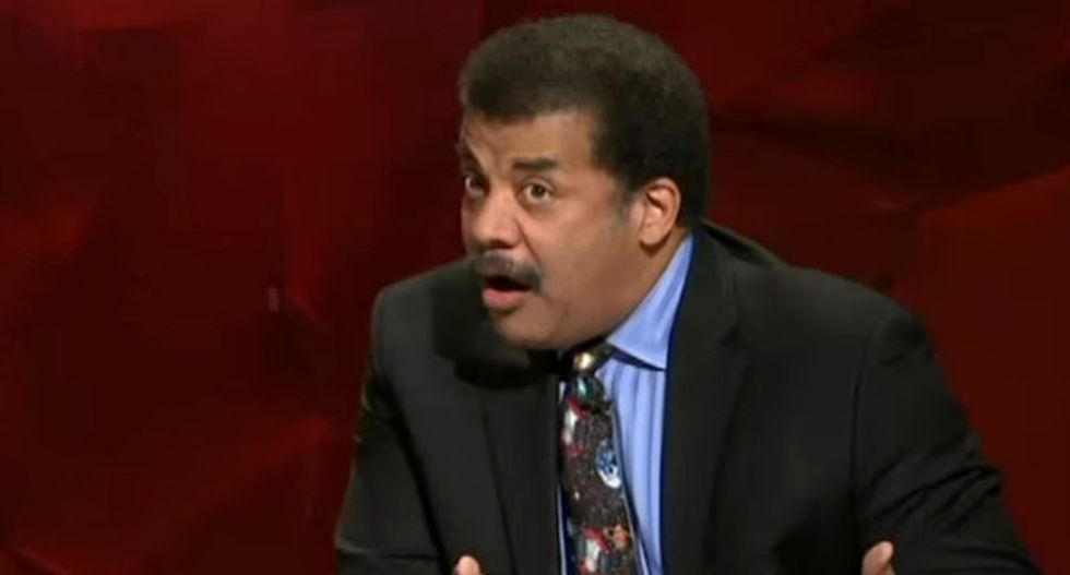 Neil deGrasse Tyson mocks ignorant racists: Hairy white people are more like monkeys than black people