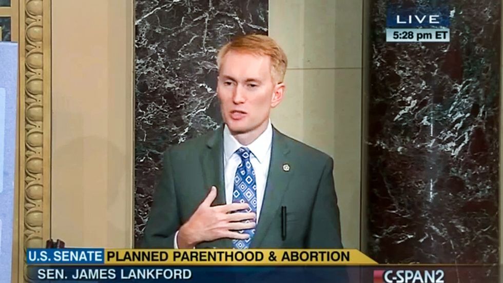 GOP senator: I can lecture women on pregnancy because abortion is a 'men's issue'
