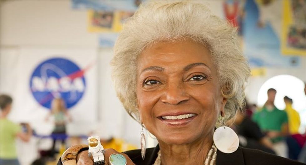 'Star Trek' alum Nichelle Nichols will boldly go on NASA mission for the second time