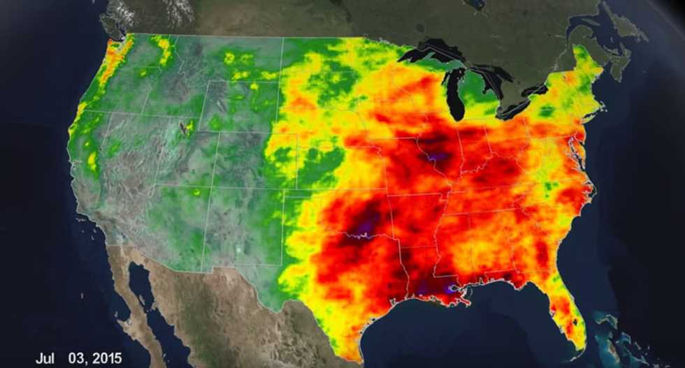 WATCH: All of 2015’s rainfall for the US in 14 seconds