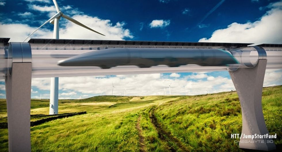 Russia invests in futuristic Hyperloop train