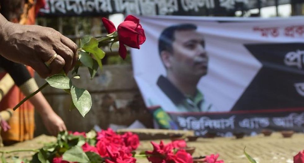 Secular bloggers go into hiding after fourth atheist hacked to death with machetes in Bangladesh