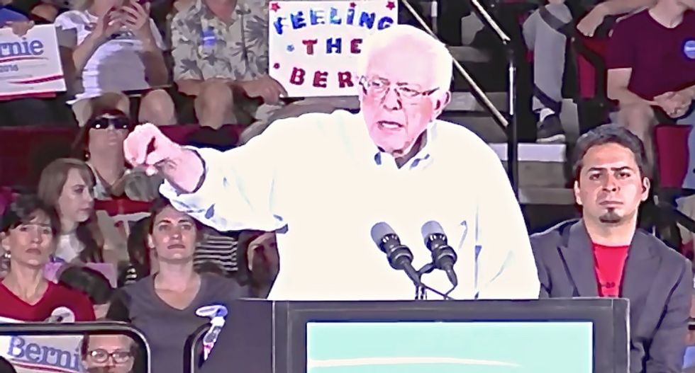 WATCH: Bernie Sanders reveals detailed plan to combat institutional racism and inequality at Portland rally