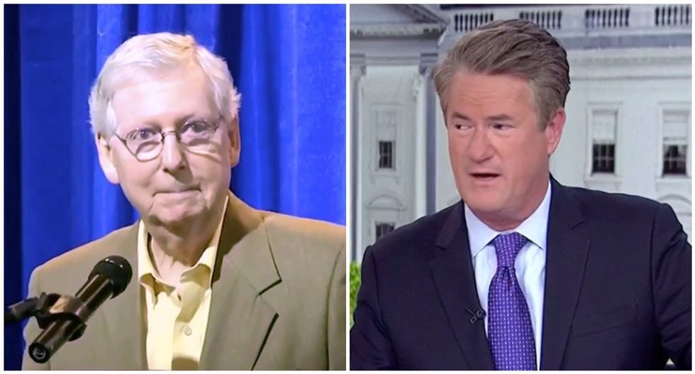'He thinks it's cute': MSNBC's Morning Joe destroys 'smug' Mitch McConnell for Supreme Court hypocrisy