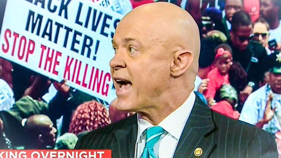 CNN's ex-cop shouts down black activist over latest Ferguson shooting: 'Michael Brown was a criminal!'