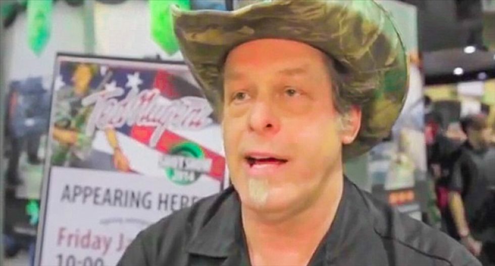 Ted Nugent's creepy defense of Donald Trump: I like to watch Megyn Kelly while naked on my couch