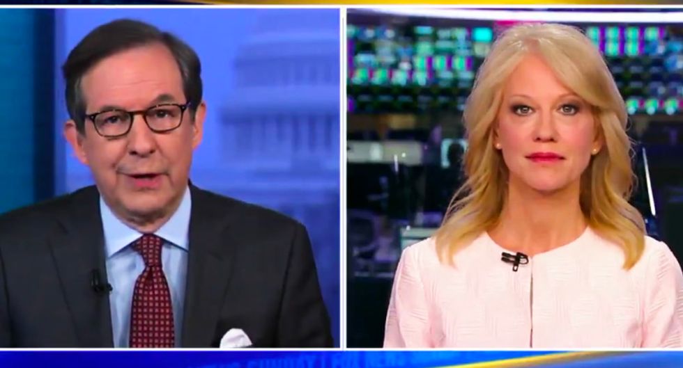 Fox News' Chris Wallace corners Kellyanne Conway over Trump claims of exoneration: 'Just isn’t true’