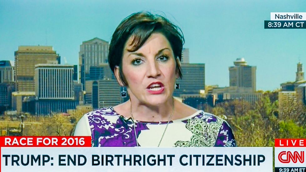 Trump supporter tells CNN: Immigration plan means more jobs for whites 'and some of the blacks'