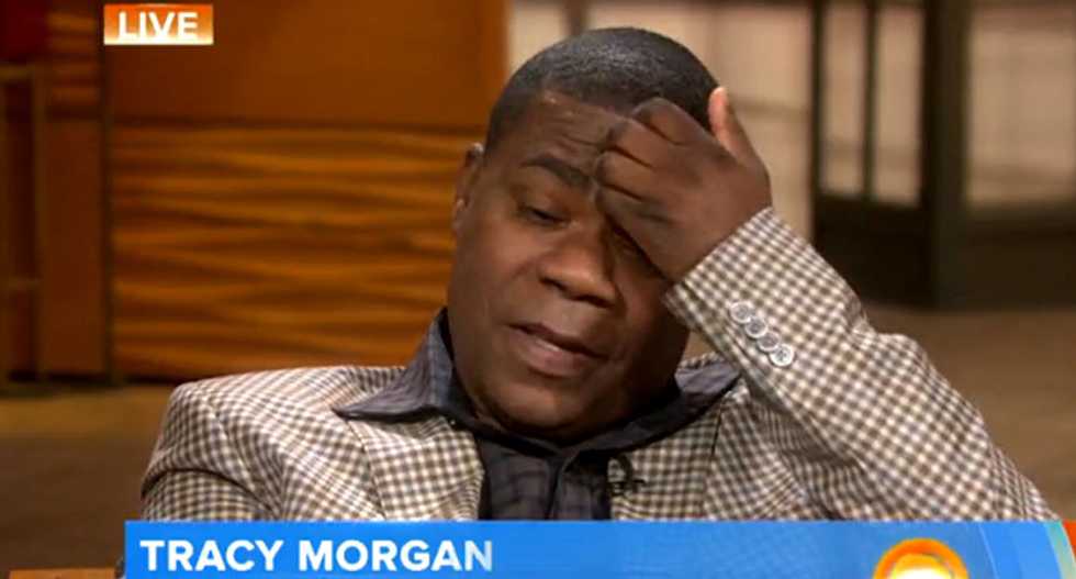 Tracy Morgan vows to return to comedy during emotional NBC interview