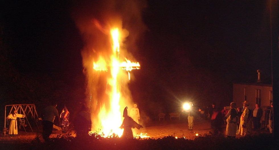 Iowa community in shock after cross burnings in Dubuque -- a city once known as 'Selma of the North'