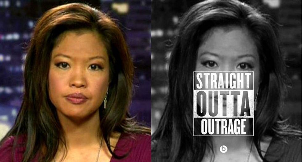 Straight outta Malkin: Disapproving woman unhappy Americans are now a bunch of moviegoing thugs