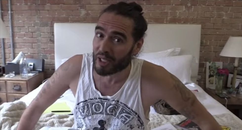 Russell Brand rips Trump's sexism and toxic rhetoric: I find him objectionable, and I'm not menstruating
