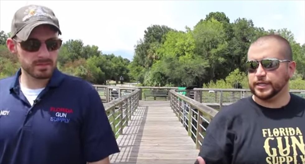 George Zimmerman hawks Confederate flag prints for anti-Muslim Florida 'patriot'