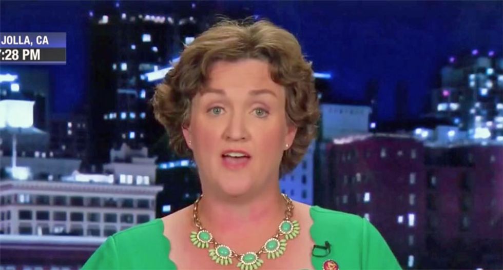 ‘When he trips and dies — it’s going to be on apple pie’: Katie Porter rips the epic unAmericanism of Trump on HBO’s ‘Real Time’