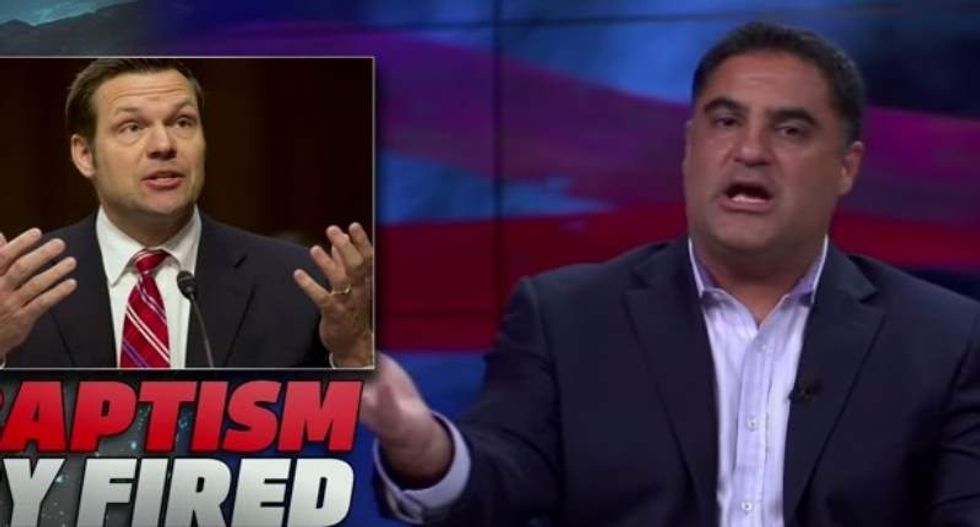 'You hate America': Cenk Uygur rips Kansas Repubs who fired woman for not going to church