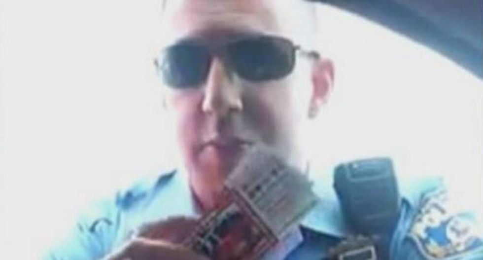 WATCH: Philly cop threatens to impound man's car unless he buys tickets to police fundraiser