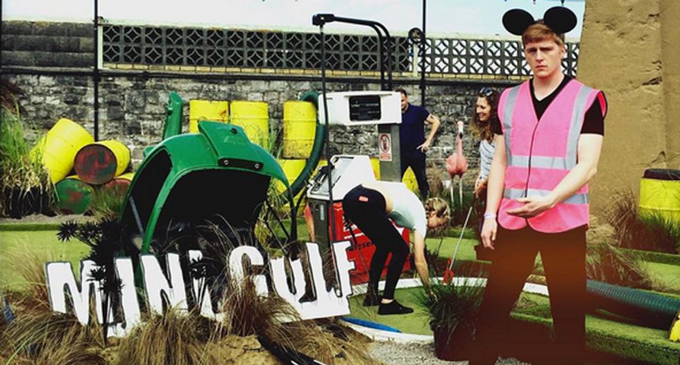 These pictures from Banksy's dystopian 'Dismaland' are both stunning and disturbing