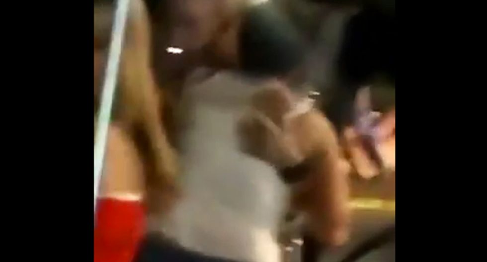 'He wasn't f*cking armed!': Woman screams at MD. cops after they kill her husband in Walmart parking lot