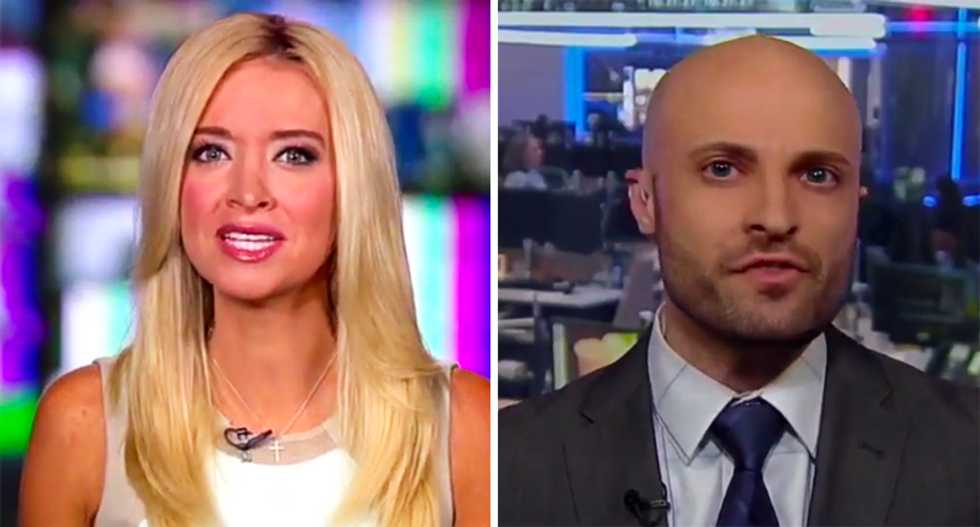 RNC’s Kayleigh McEnany comes unglued after Dem strategist calls Trump ‘unhinged’ for trashing South Korea