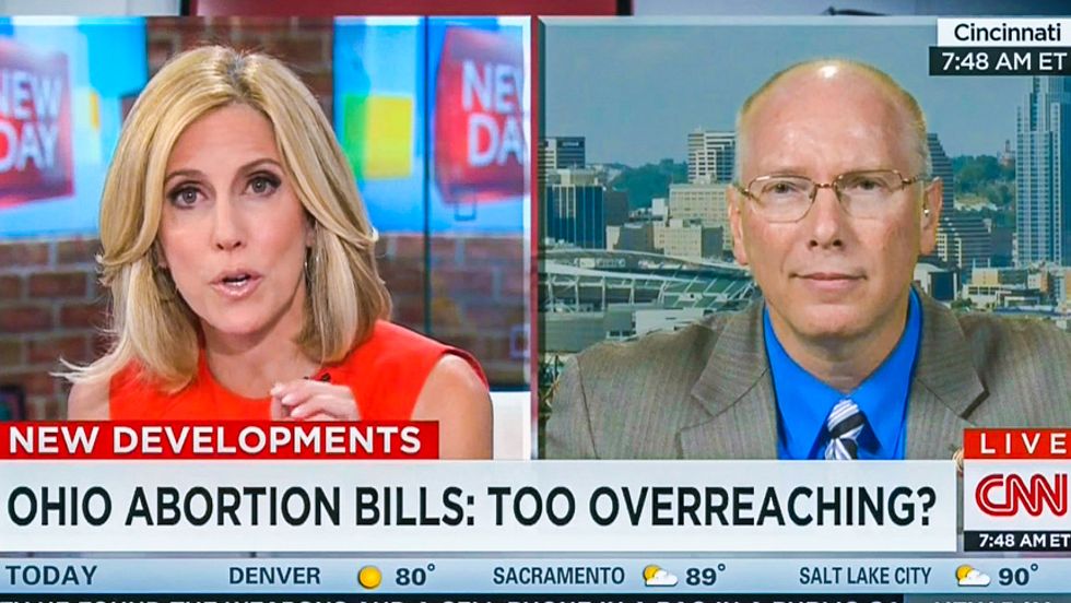 CNN host to anti-abortion GOPer: 'Where does it stop' if you can force us to carry Down Syndrome fetuses?