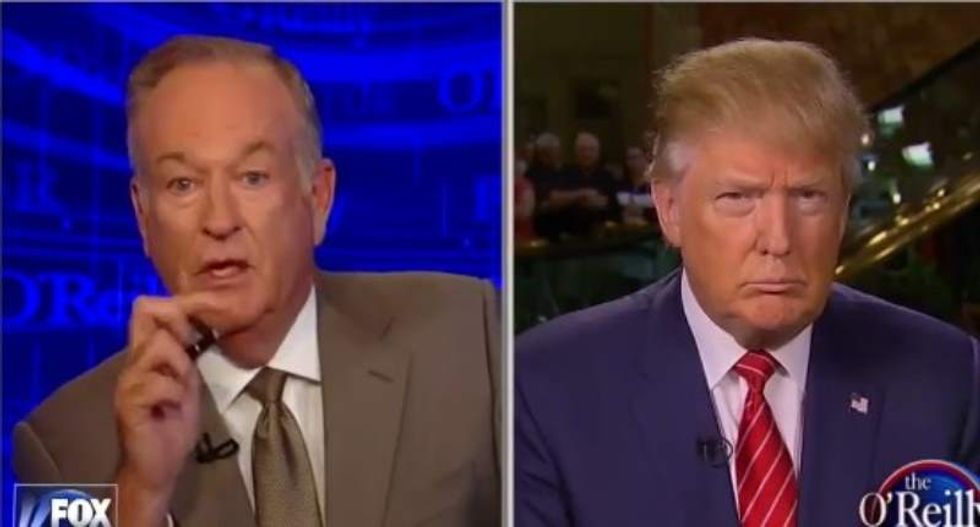 Trump defends Fox News host O'Reilly as 'good person'