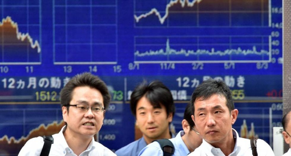 Tokyo stocks plunge in Christmas rout