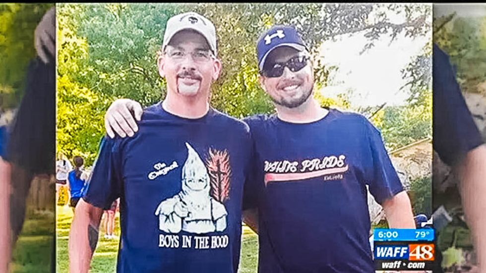 Alabama cheerleading coach banned for 'drama' after reporting team vice president's KKK burning cross shirt