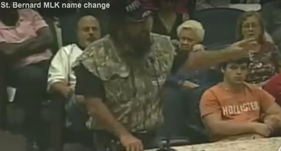 WATCH: ‘Not racist’ Louisiana man warns that renaming street for MLK will unleash his ‘racist ways’