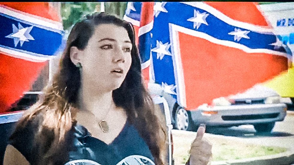 Florida principal sends girl home for giant Confederate flags -- and now he's the one apologizing