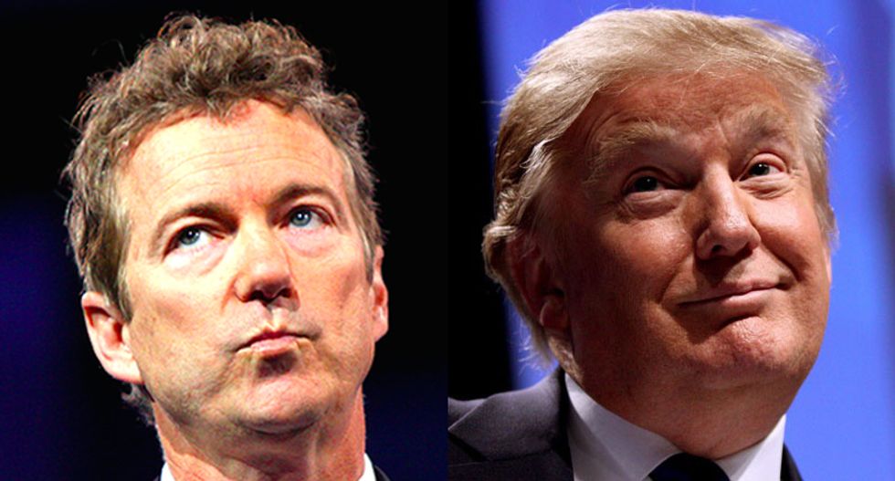 Rand Paul can't believe he's losing to this guy: 'This whole thing with Trump is insane'