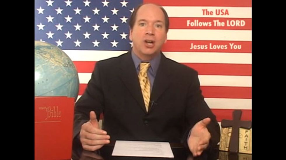 Pastor delivers God’s State of the Union: Obama follows Satan and Jesus can fix the debt