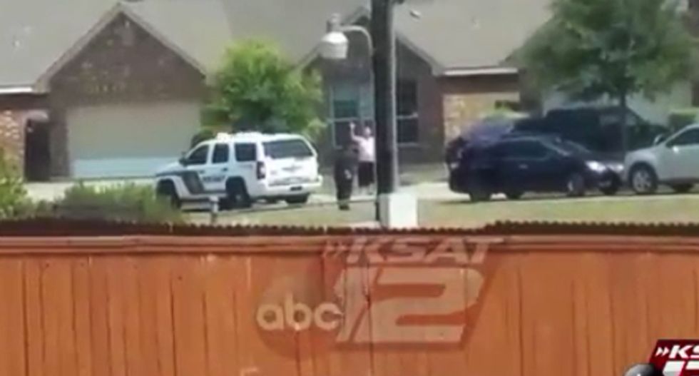 WATCH: Video appears to show man with hands up before Texas officers shoot him dead