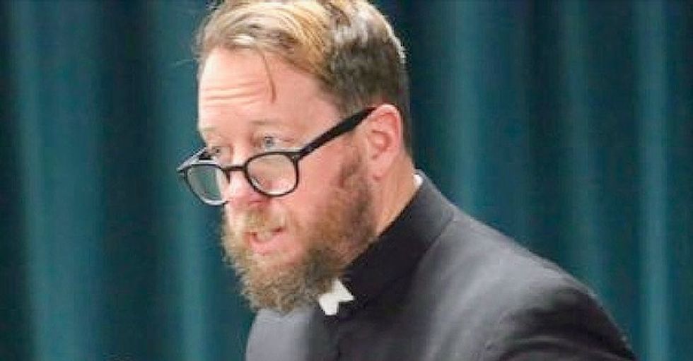 Priest tells women to cover their shoulders to protect men’s ‘purity’ – goes on anti-LGBT attack after being criticized