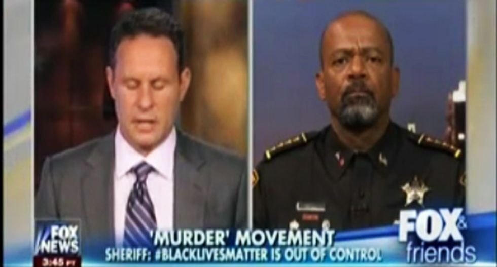 Fox News brands Black Lives Matter as a 'murder movement' during discussion of slain Texas deputy