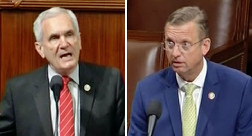 Watch a Republican bellyache on the floor of Congress after a Democrat criticized Trump for a ‘racist rant’