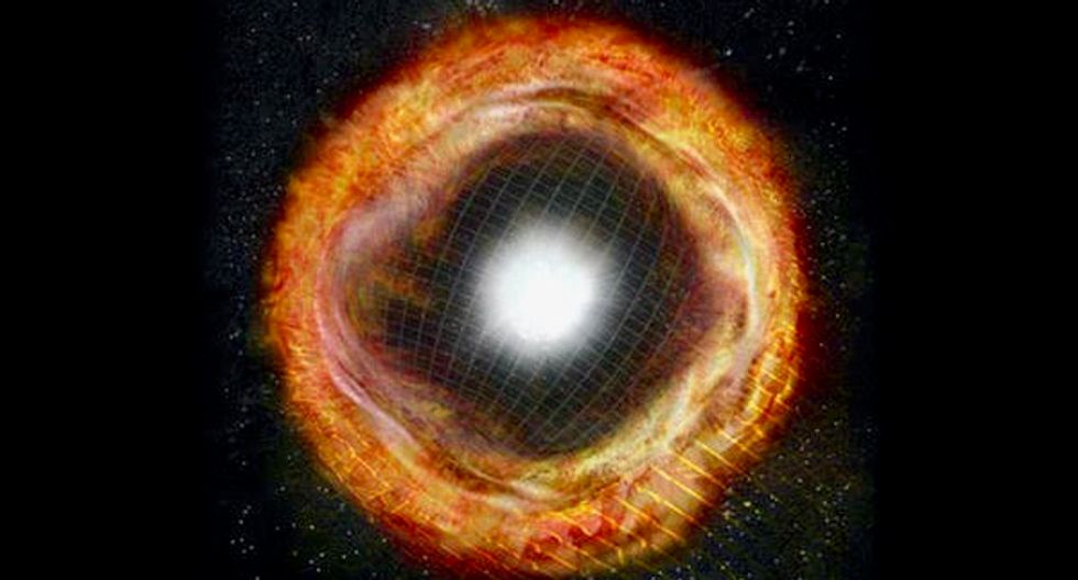 Scientists spotted a supernova just hours after it exploded