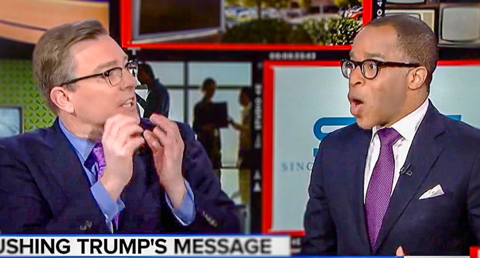 MSNBC pundit bulldozes Sinclair defender with lesson on free press: 'Our role is to be a check and balance'