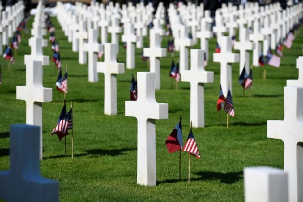 World leaders mark 75 years since D-Day on Normandy's beaches