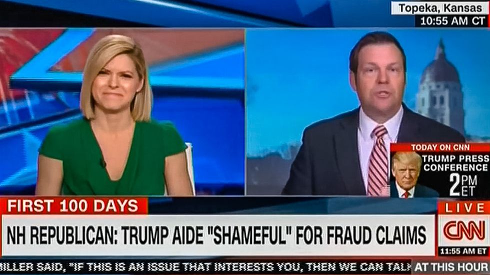 CNN host hands Trump adviser his ass: 'Nine cases does not rampant widespread voter fraud make'