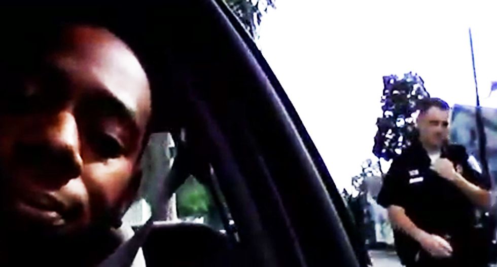 Driving while fresh: Black man pulled over by Rhode Island cop for air freshener dangling from mirror