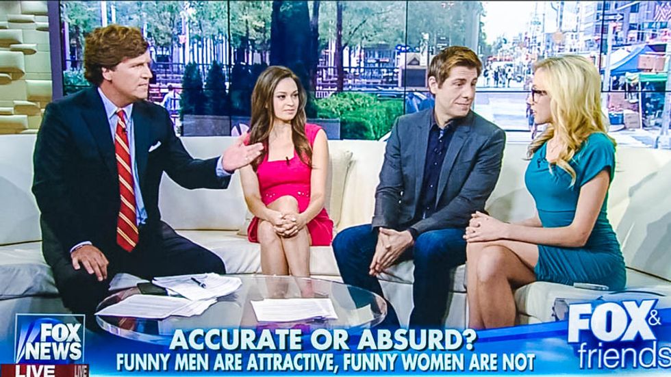 Fox & Friends explains the mistake that makes funny women ugly: 'They don't need to talk'