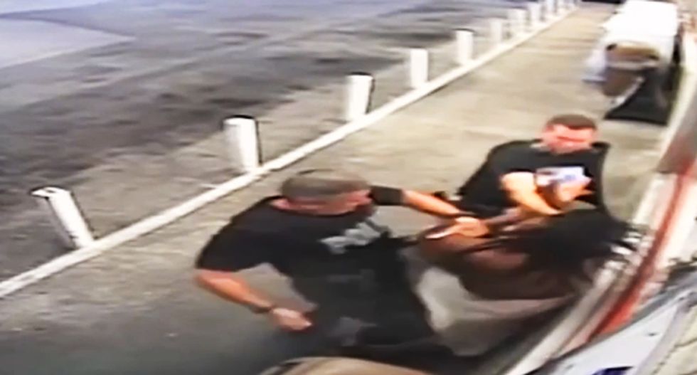 WATCH: Unarmed black woman beaten and tackled by Florida cops for filming arrest of her husband