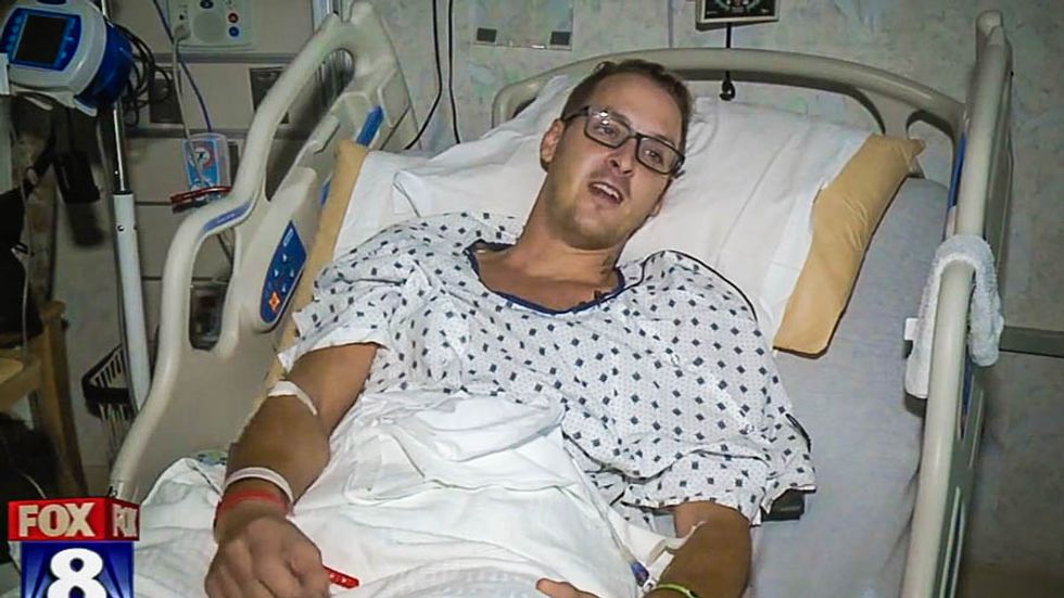 Gay man left with bleeding brain and hearing loss after he's beaten by suspect yelling anti-gay slurs