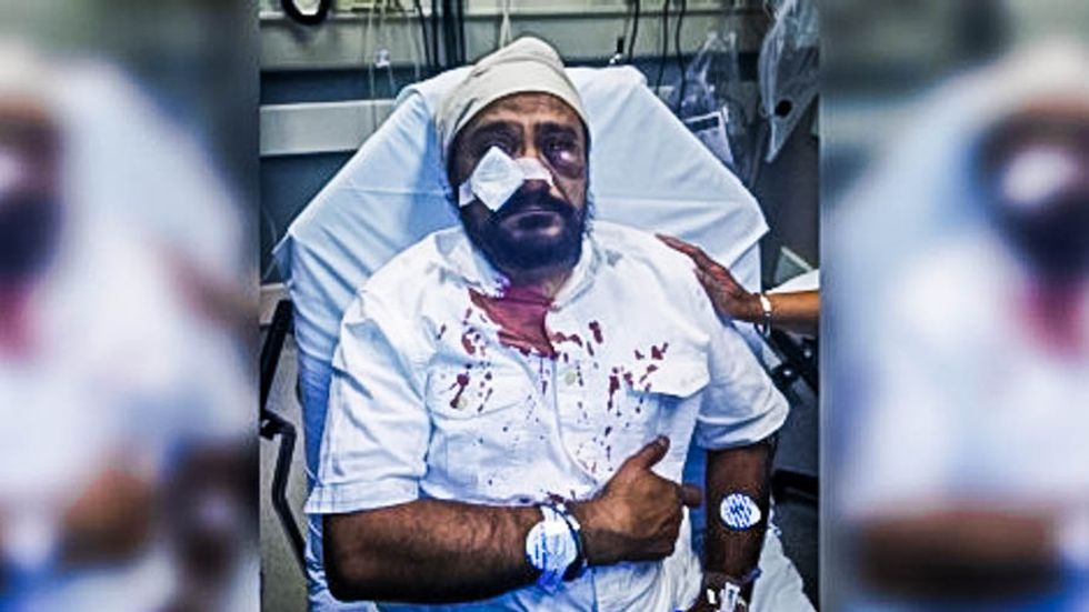 'Go back to your country, Bin Laden': Elderly Sikh severely beaten ahead of 9/11 anniversary