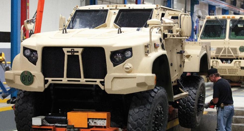 Lockheed Martin protests new armored truck that will replace Humvees