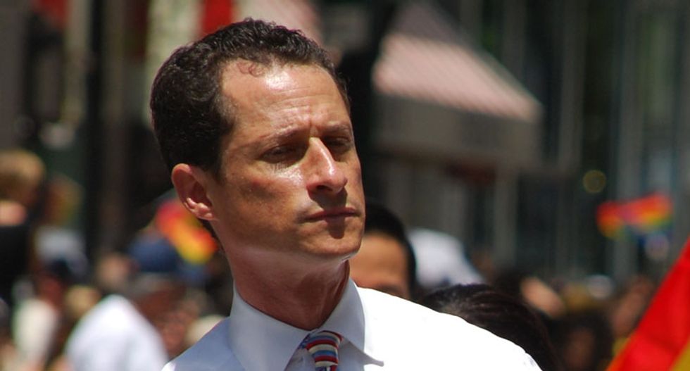 Newly found emails in FBI probe of Clinton were found on device used by Anthony Weiner: NY Times