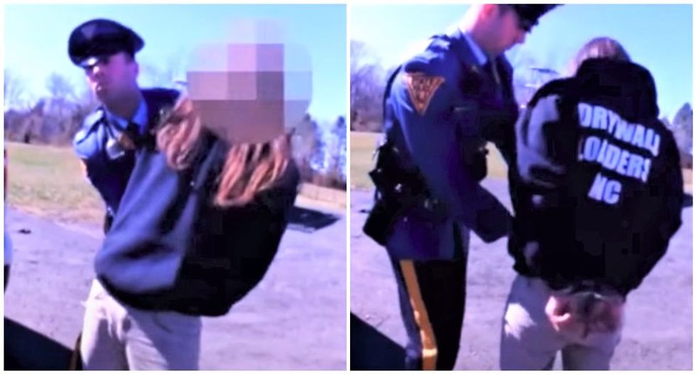 WATCH: Cop shoves hands down man's pants and grabs his genitals -- just because he smelled like pot
