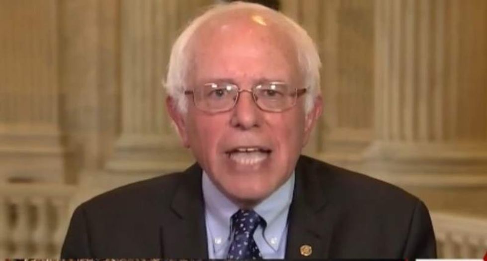 Bernie Sanders: Wall Street will pay taxes for speculation, 'whether they like it or not'