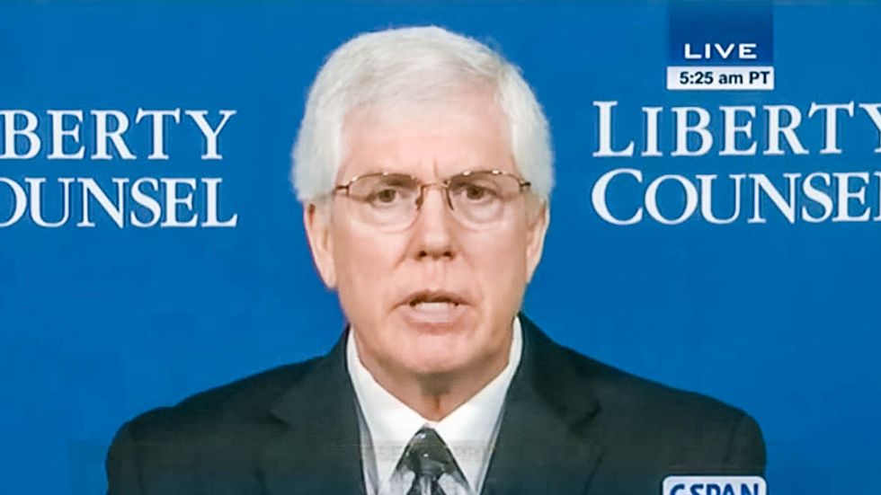 WATCH: Kim Davis’ lawyer who compared her to Rosa Parks and MLK now compares her to Abraham Lincoln